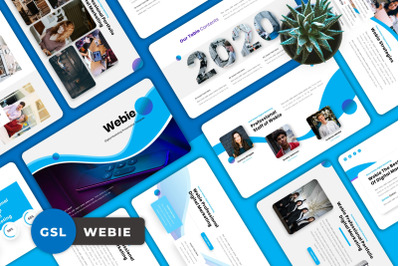 Webie - Digital Marketing Googleslide Templates