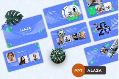 Alaza - Finance Powerpoint Templates