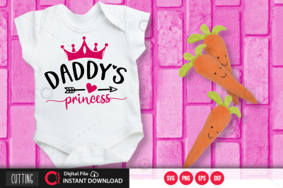 daddys princess svg