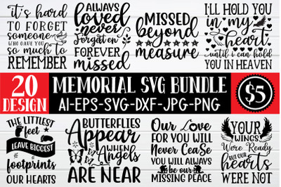 memorial svg bundle