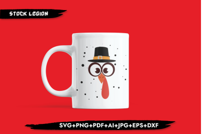 Mr. Turkey SVG