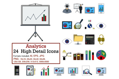 Analytics Icon Set