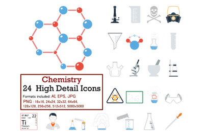 Chemistry Icon Set