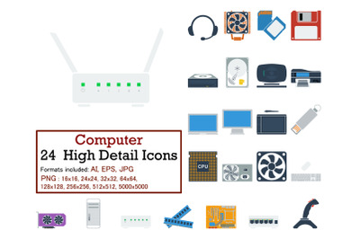 Computer Icon Set