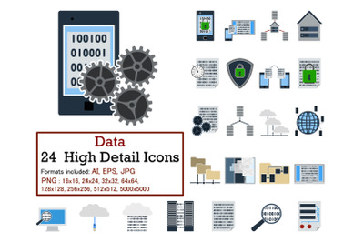 Data Icon Set