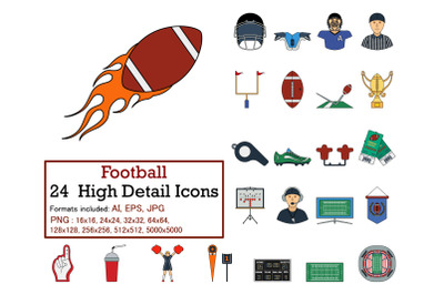 Football Icon Set