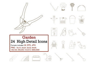 Garden Icon Set