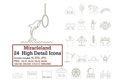 Miracleland Icon Set