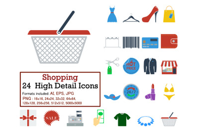 Shopping Icon Set