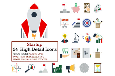 Startup Icon Set