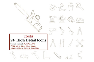 Tools Icon Set