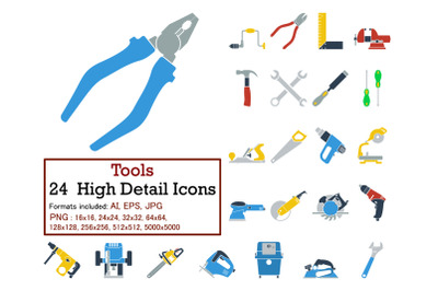 Tools Icon Set