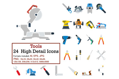 Tools Icon Set