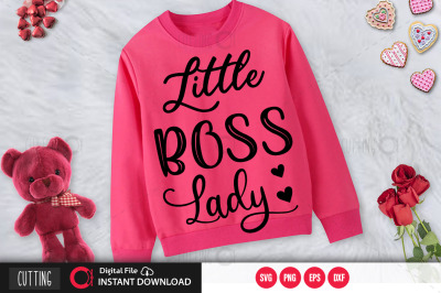 Little boss lady svg