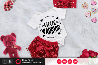 Little warrior svg