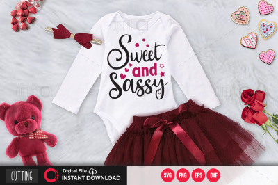 Sweet and sassy svg