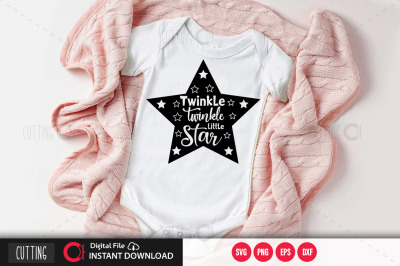 Twinkle twinkle little star svg