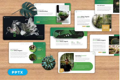 Elfour - Organic Powerpoint Templates