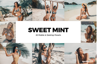 20  Sweet Mint LR Presets