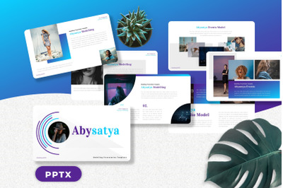 Abysatya - Modelling Powerpoint Templates