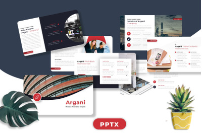 Argani - Pitch Deck Powerpoint Templates