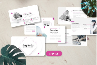 Jayastu - Pitch Deck Powerpoint Templates