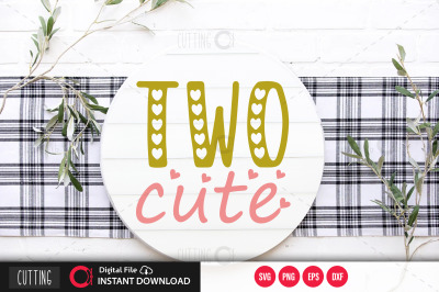 Two cute svg