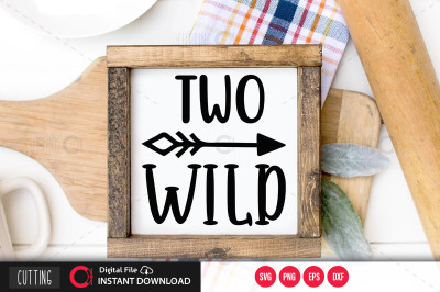 Two wild svg