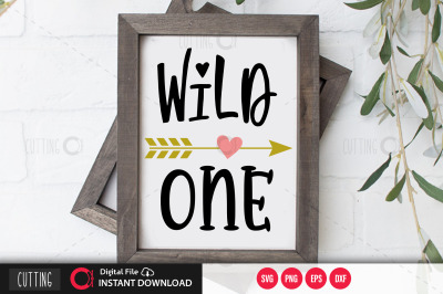 Wild one 2 svg