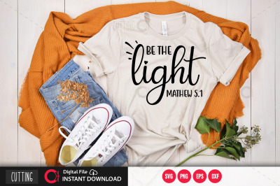 Be the light svg