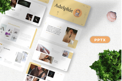 Adelphie  - Jewelry Product Powerpoint Template