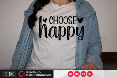 chose happy svg