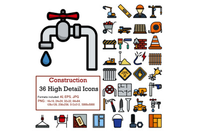 Construction Icon Set