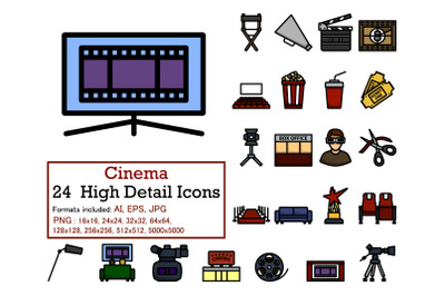 Cinema Icon Set