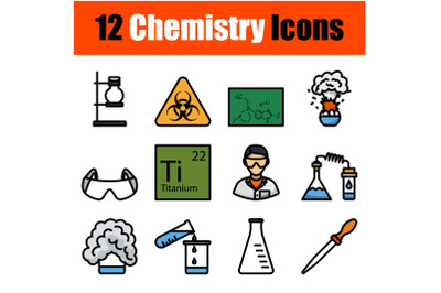 Chemistry Icon Set