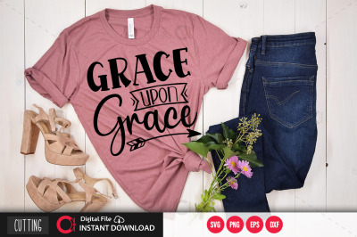 grace upon grace svg