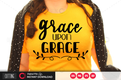 grace upon grase svg