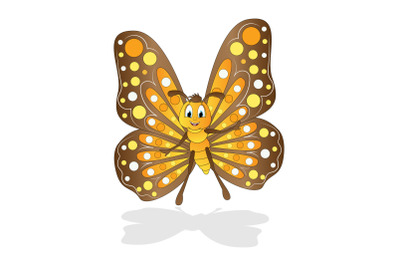 cute butterfly animal cartoon