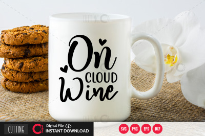 On cloud wine SVG