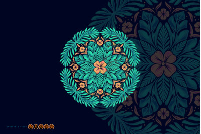 Mandala Art Flower Summer