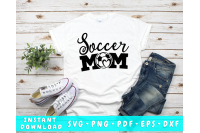 Soccer Mom SVG&2C; Soccer Mom Cut File