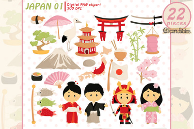 Cute JAPAN TRADITION clipart, Japanese clip art, Travel clipart