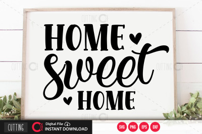 Home sweet home SVG