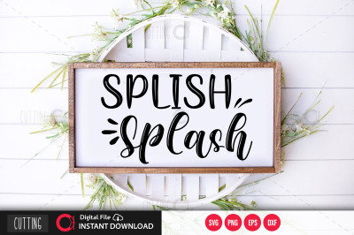 Splish splash SVG