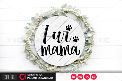 Fur mama SVG