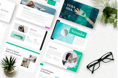 Verasha - Creative Powerpoint Template