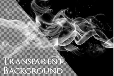 White Smoke Overlays Transparent PNG Graphics