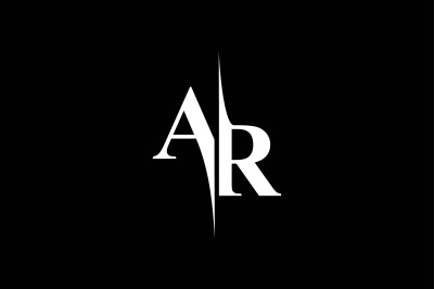 AR Monogram Logo V5