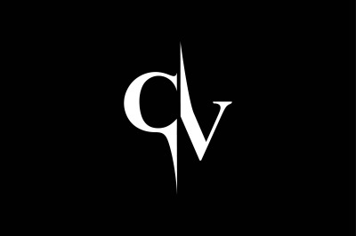 CV Monogram Logo V5