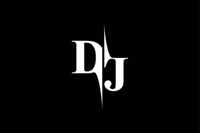 DJ Monogram Logo V5